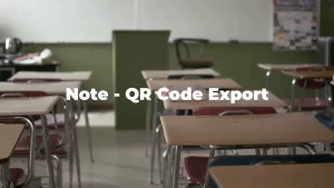 QR Code Export